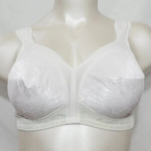 38DD Playtex 4693‎ 18 Hour Comfort Strap Bra White NWOT